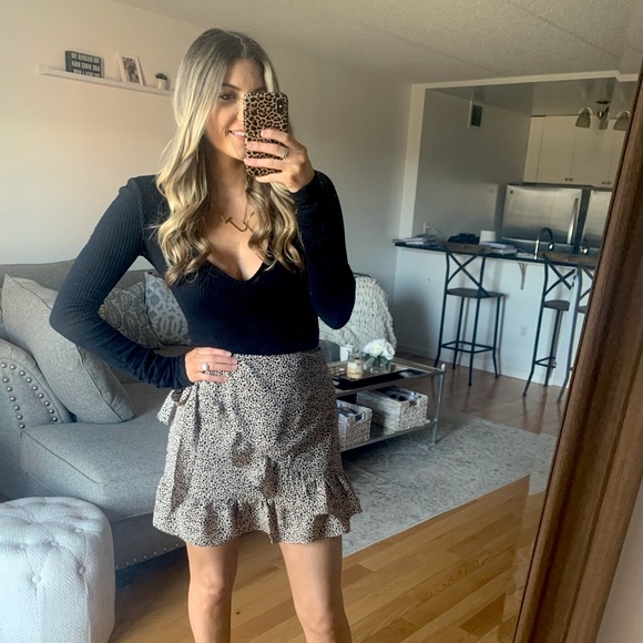 Leopard print skirt - Picture 1 of 2